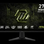 MSI MAG 275QF E21 27inch 2K IPS 0.5 ms 210Hz