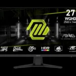MSI MAG 274QF X24 27inch 2K IPS 0.5 ms  240Hz