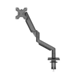 ستاند شاشة احادي KHCOOHOO Aluminum Gas Spring Arm Monitor Mount Black Precision Adjustment - مكتب المحترف