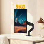 ستاند شاشة احادي KHCOOHOO Aluminum Gas Spring Arm Monitor Mount Black Precision Adjustment - صورة 6 - مكتب المحترف