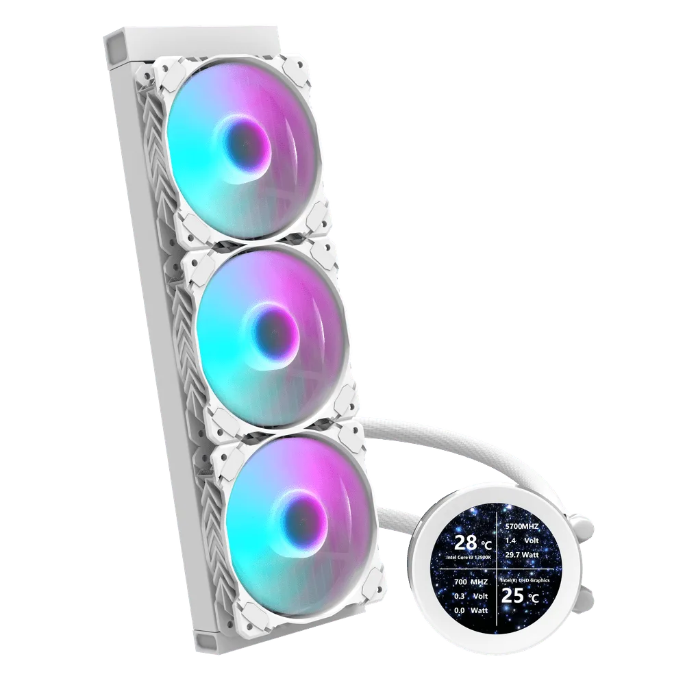 DARKFLASH DN360S Liquid CPU Cooler WHITE