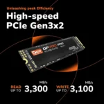 DATO 512GB M.2 SSD, M.2 2280 SSD, PCIe Gen3x4 Internal - صورة 6 - مكتب المحترف