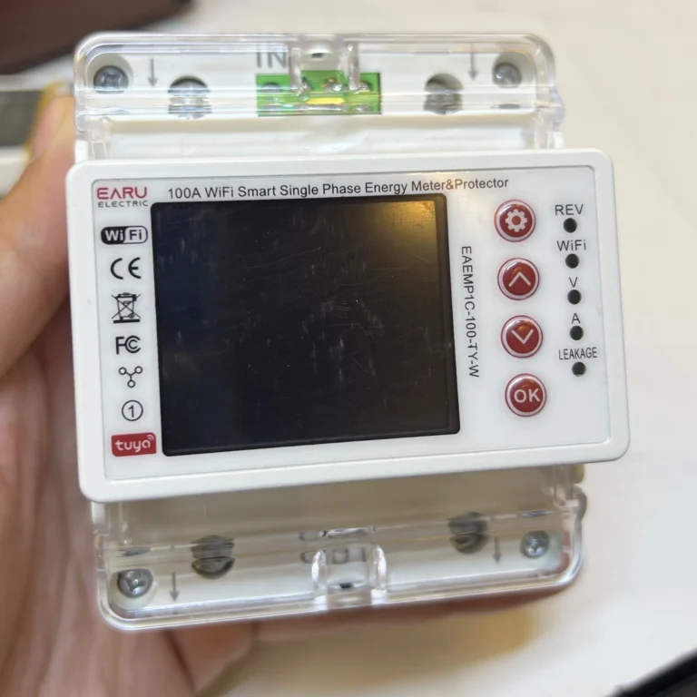 ⚡ جهاز حماية ومراقبة كهرباء ثلاثي (3 Phase Smart Energy Protector) - مكتب المحترف