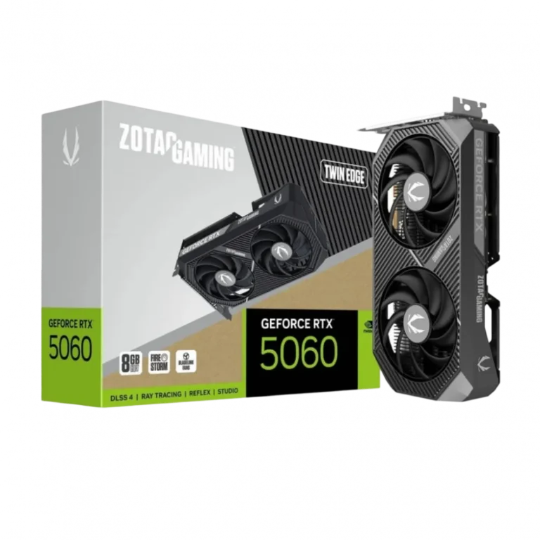 ZOTAC Gaming GeForce RTX 5060 Twin Edge OC 8GB GDDR7 GPU - صورة 4 - مكتب المحترف