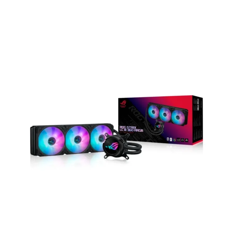 ASUS ROG Strix LC III 360 ARGB, Black - مكتب المحترف