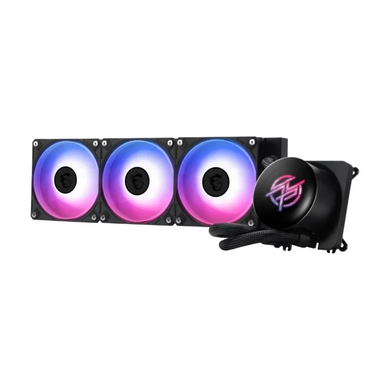 MSI MPG CoreLiquid P13 360 AIO Liquid Cooler with LCD Screen - Black - مكتب المحترف