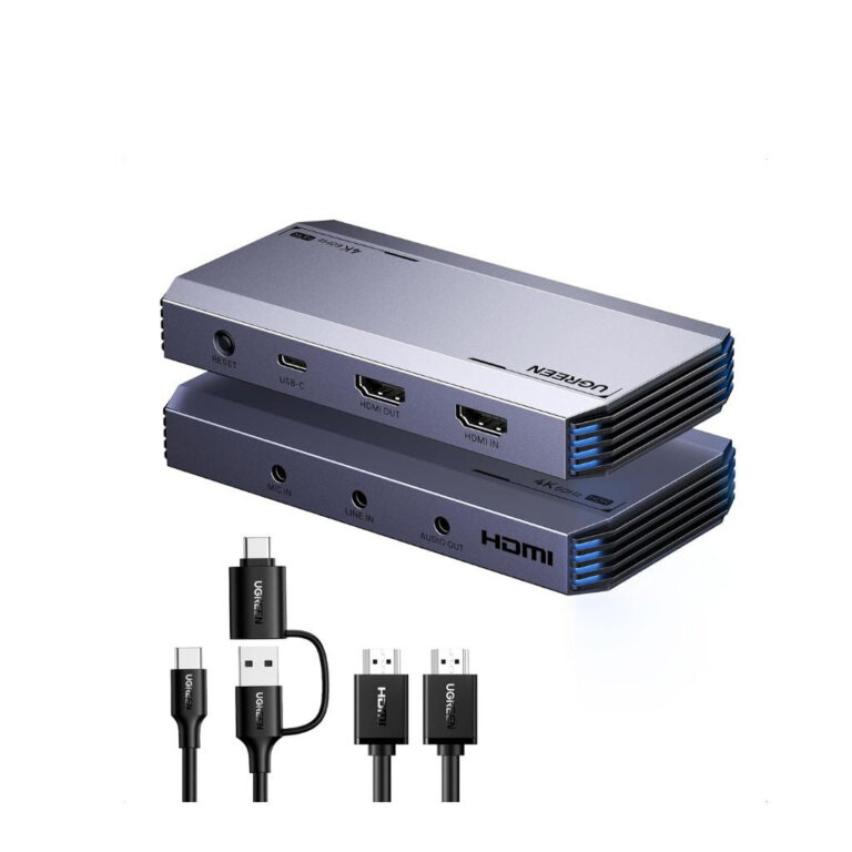 UGREEN UG-25173 USB 3.0 4K@60Hz HDMI Video Capture Card - مكتب المحترف
