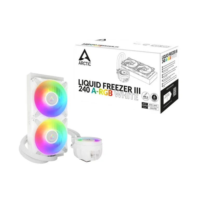 Arctic Liquid Freezer III 240 A-RGB - White - مكتب المحترف