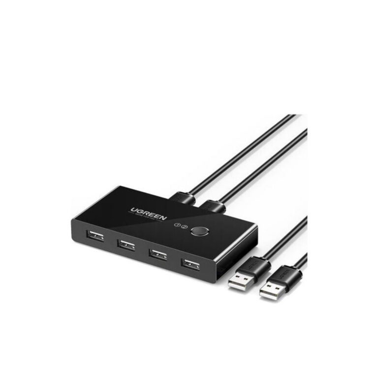 UGREEN UG-30767 USB-A Sharing Switch Box 2×1 - مكتب المحترف