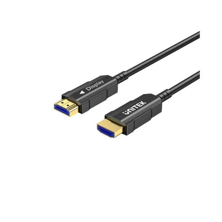 UNITEK 4K 60Hz HDMI Fiber Optic Cable C11072BK-50M - مكتب المحترف