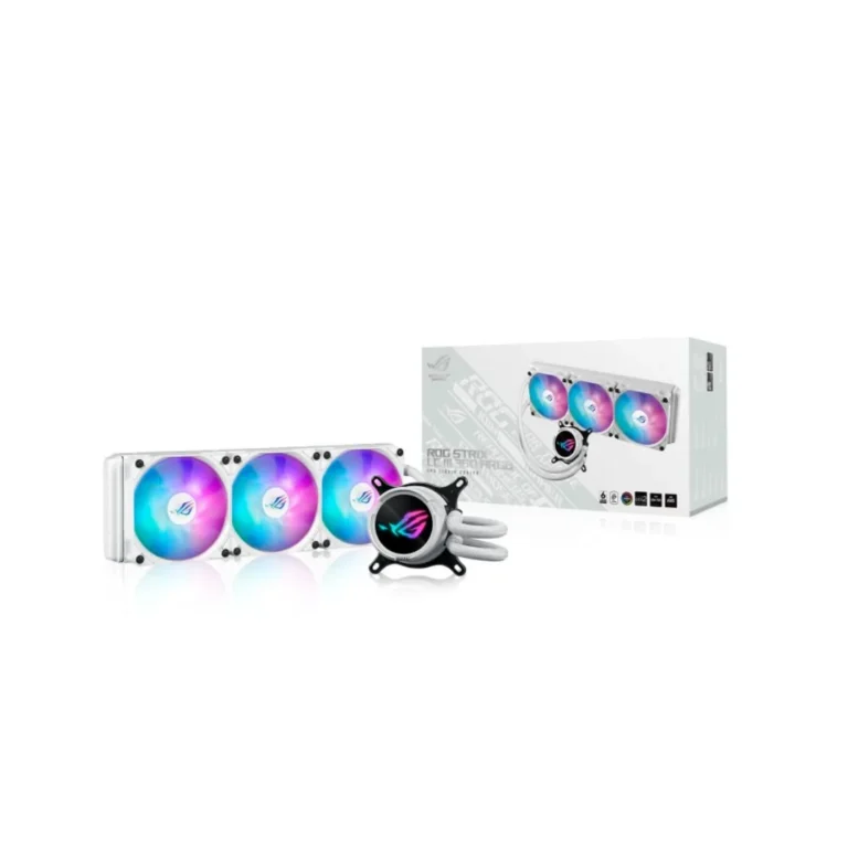 ASUS ROG Strix LC III 360 ARGB, White - مكتب المحترف