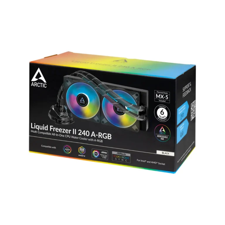 Arctic Liquid Freezer II 240 A-RGB AIO Cooler - مكتب المحترف