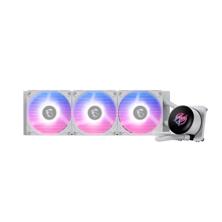 MSI MPG CoreLiquid P13 360 AIO Liquid Cooler with LCD Screen - White - مكتب المحترف