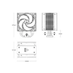 Arctic Freezer 36 A-RGB - White - صورة 7 - مكتب المحترف