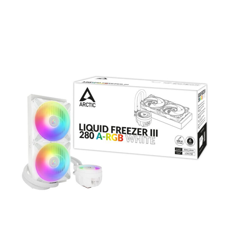 Arctic Liquid Freezer III 280 A-RGB - White - مكتب المحترف