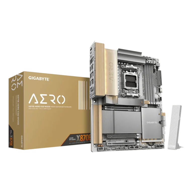 GIGABYTE X870E AERO X3D WOOD