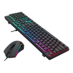 Redragon S107 RGB Gaming Essentials Wired Gaming Keyboard and Mouse Bundle