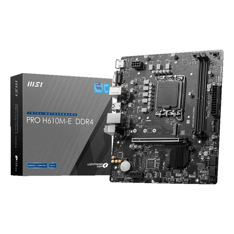 MSI H610-E PRO DDR4
