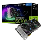 PNY NVIDIA GeForce RTX™ 5070 Ti Epic-X™ ARGB OC Triple