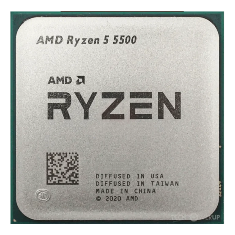 AMD Ryzen 5 5500 Desktop Processor Tray
