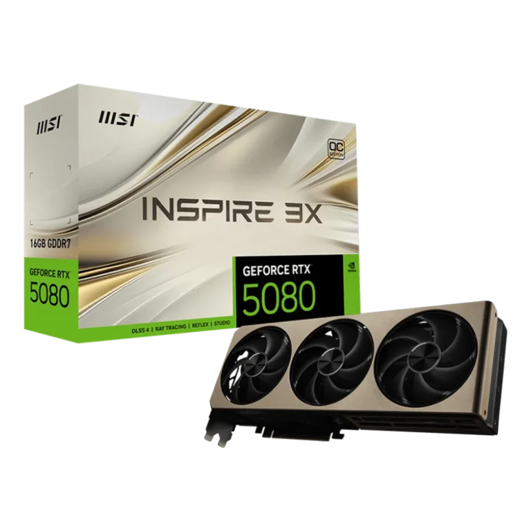 GeForce RTX™ 5080 16G INSPIRE 3X OC MSI