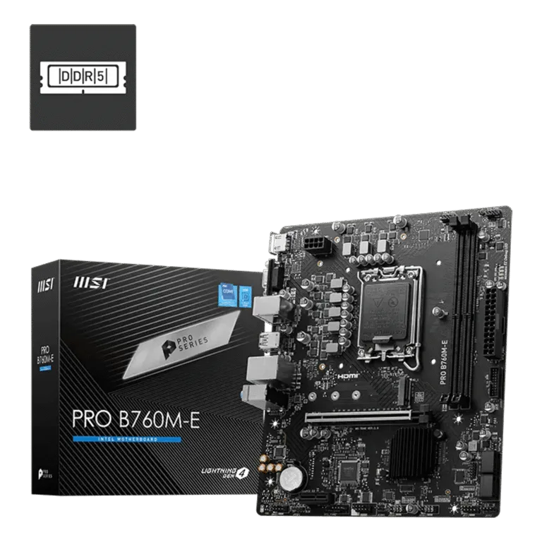 MSI PRO B760M-E D5