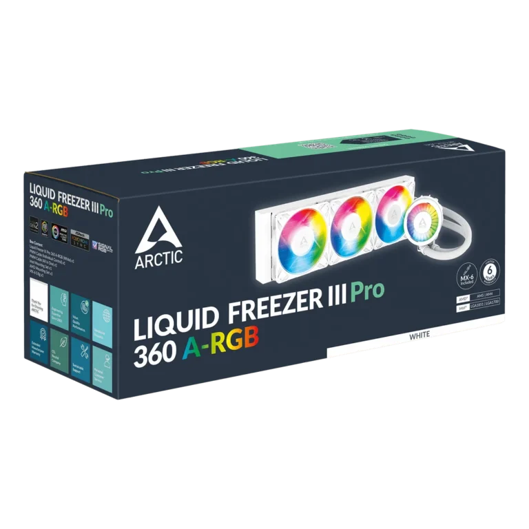 Arctic Liquid Freezer III Pro 360 A-RGB (White)