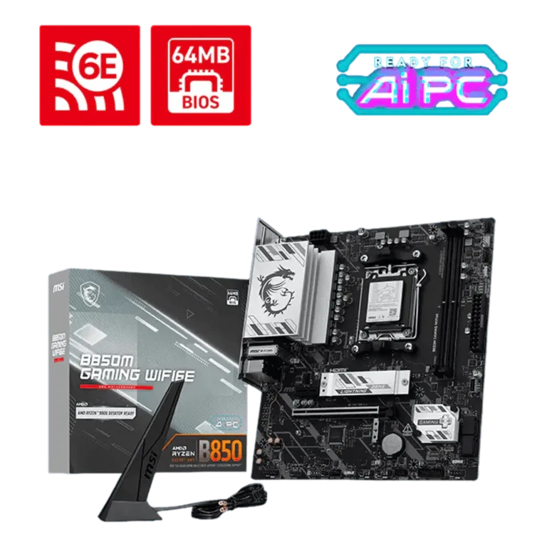 MSI B850M GAMING WIFI6E
