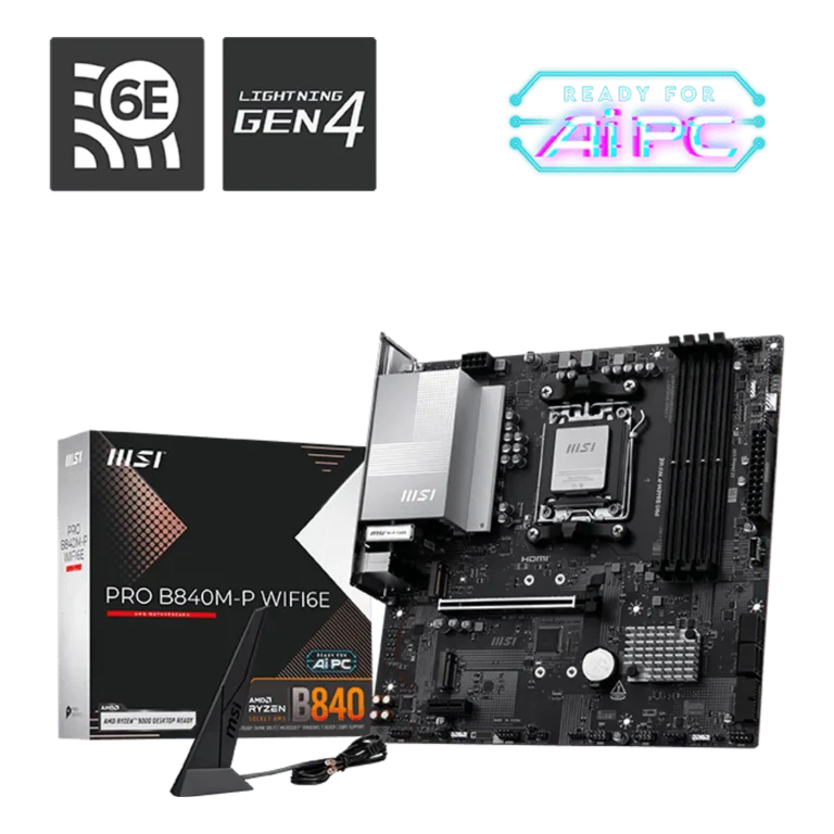 MSI PRO B840M-P WIFI6E