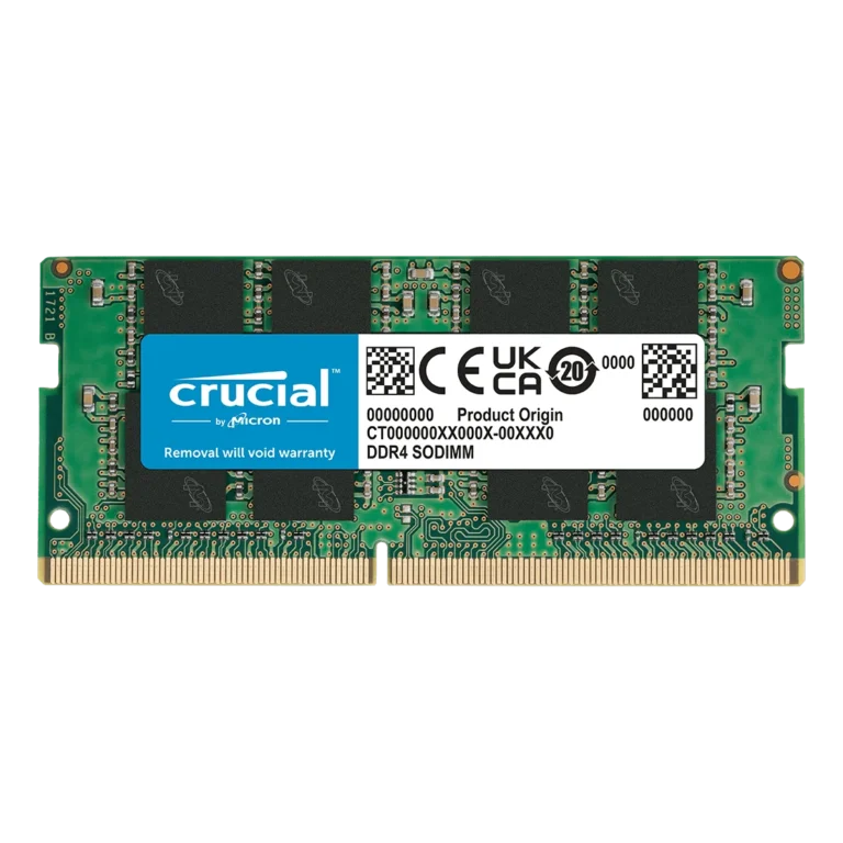 Crucial 8GB DDR4-3200 SODIMM Laptop Memory