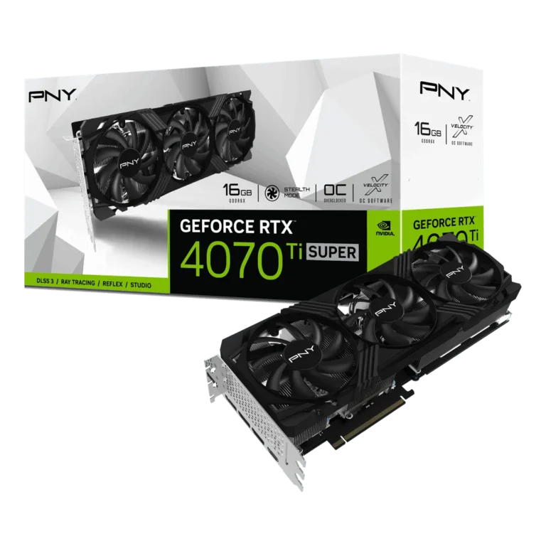 PNY RTX 4070 Ti SUPER 16GB Verto 3X Fan