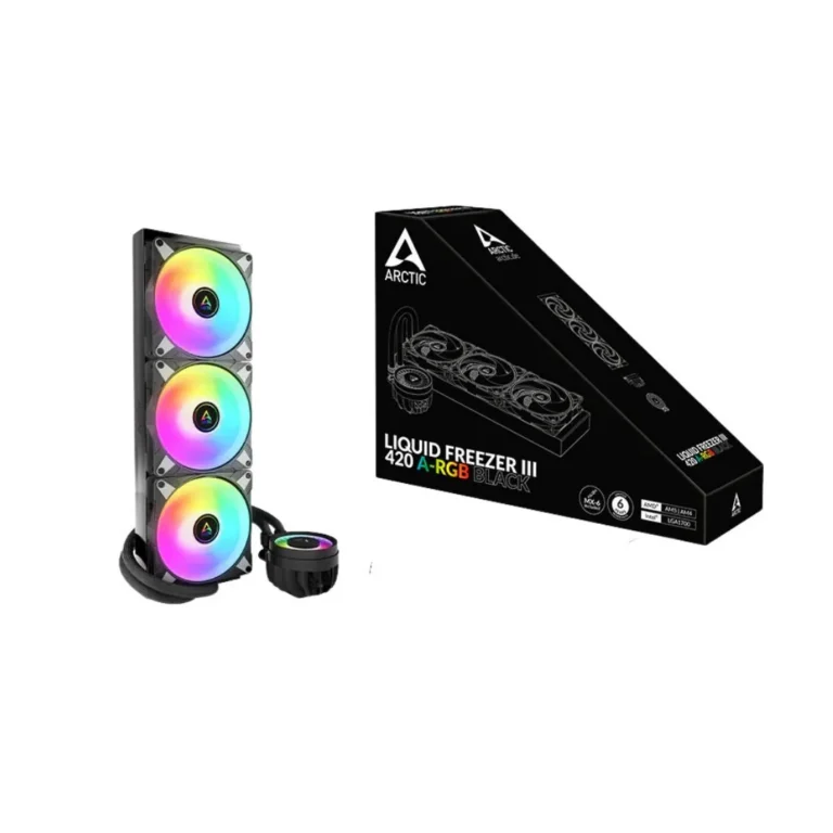 Arctic Liquid Freezer III 420 A-RGB - Black - مكتب المحترف
