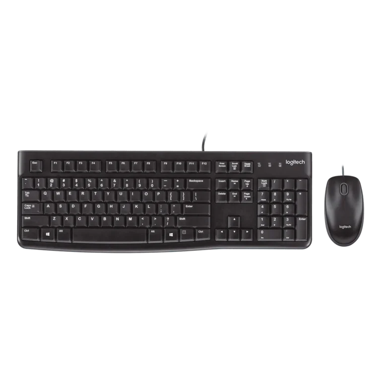 Logitech MK120 USB Keyboard and Mouse Combo Kit ( عربي )