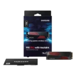 Samsung 990 PRO 1TB NVMe Gen 4.0 with Heatsink