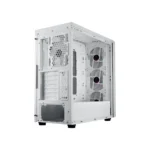 Cooler Master MasterBox 600 Mid Tower 4 Fan - White