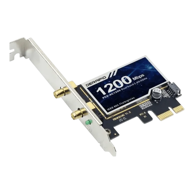 PCE-AC1200 Dual Band Wireless PCIe Adapter with Bluetooth 4.0