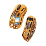 GravaStar Mercury M1 Pro Wireless PRO-YLW Gaming Mouse - Battle Worn Yellow