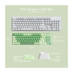 Redragon BS-8772GC Keyboard + Mouse Combo Wireless