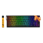 ATTACK SHARK X68 HE Rapid Trigger Keyboard Magnetic Switch Black Contours
