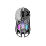 GravaStar Mercury X Gaming Mouse - Interstellar Silver