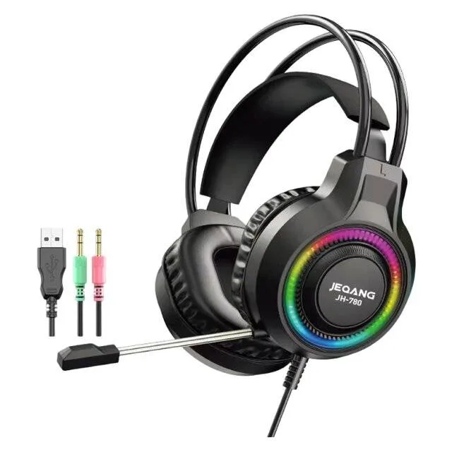 Jeqang JH-780 Wired 3.5mm + USB Headphones