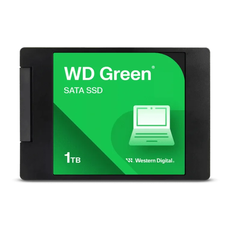 WD Green SATA SSD 2.5”/7mm Cased - 1TB