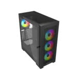 Raptor 290-XL ARCTIC HAWK RGB Mid Tower Case - Black