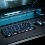 Gravastar Mercury K1 Rapid Trigger Wireless - Stealth Black Gaming Keyboard