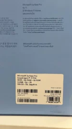 Microsoft Surface Pro 11 - ZIA-00049, Snapdragon X Elite, RAM 16GB, 512GB SSD, Qualcomm Adreno, 13.0 Inch (2880x1920) 120Hz OLED Touch, Sapphire