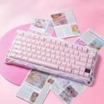 Gravastar Mercury K1 Special Edition Rapid Trigger Wireless - Sakura Pink Gaming Keyboard