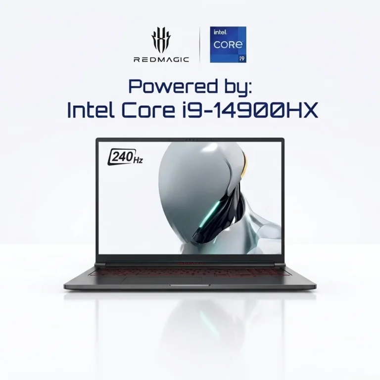 RedMagic Titan 16 Pro GN001J - Intel® Core i9-14900HX, RAM 16GB , SSD 1TB, RTX 4060 8GB, 16 Inch QHD 240Hz ,Eclipse