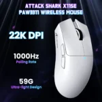 ATTACK SHARK X11 SE Wireless Gaming Mouse - White