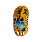 GravaStar Mercury X Gaming Mouse - Battle Worn-Yellow