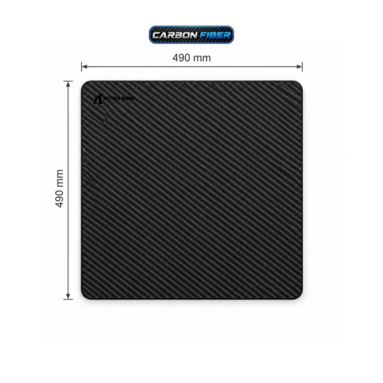 ATTACK SHARK CM04 XL 490*490mm eSport Carbon Fiber Gaming Mousepad - Eclipse Black